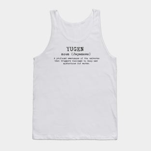 YUGEN (Japanese) Tank Top